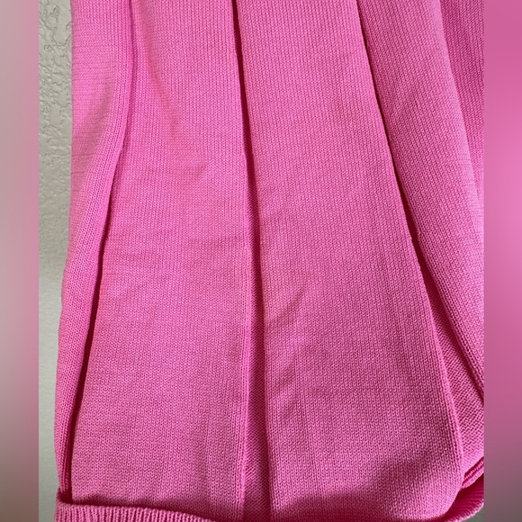 Meshki Koa Halter Knit Mini Dress in Bubblegum Pink size XL - Picture 10 of 10